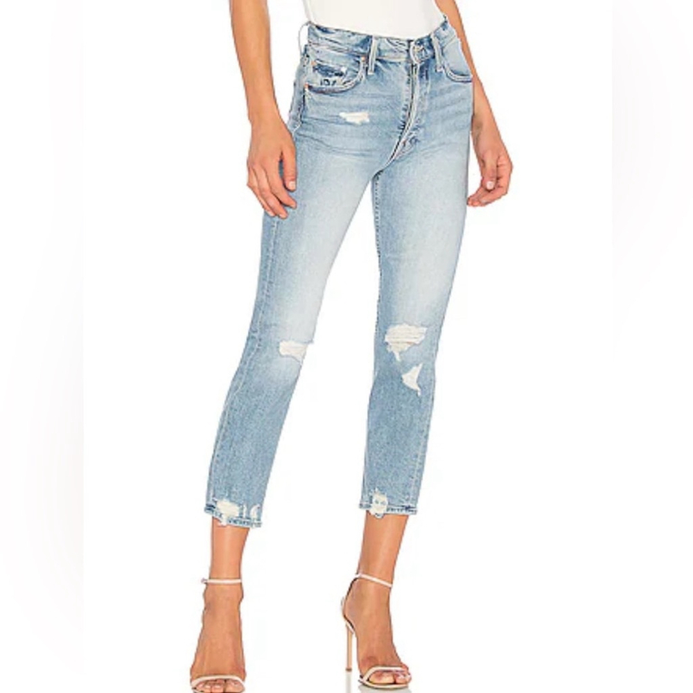 mother The Tomcat in The Confession
Light Blue Distressed Jeans 24 - Picture 4 of 12